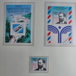 Collection timbres d'Allemagne Fédérale 1990-2007 neufs et oblitérés en album lux. Collection timbres d'Allemagne Fédérale 1990-2007 neufs et oblitérés en album lux.
