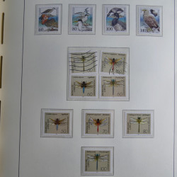 Collection timbres d'Allemagne Fédérale 1990-2007 neufs et oblitérés en album lux. Collection timbres d'Allemagne Fédérale 1990-2007 neufs et oblitérés en album lux.
