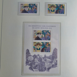 Collection timbres d'Allemagne Fédérale 1990-2007 neufs et oblitérés en album lux. Collection timbres d'Allemagne Fédérale 1990-2007 neufs et oblitérés en album lux.