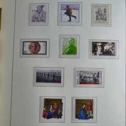 Collection timbres d'Allemagne Fédérale 1990-2007 neufs et oblitérés en album lux. Collection timbres d'Allemagne Fédérale 1990-2007 neufs et oblitérés en album lux.