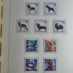 Collection timbres d'Allemagne Fédérale 1990-2007 neufs et oblitérés en album lux. Collection timbres d'Allemagne Fédérale 1990-2007 neufs et oblitérés en album lux.