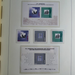 Collection timbres d'Allemagne Fédérale 1990-2007 neufs et oblitérés en album lux. Collection timbres d'Allemagne Fédérale 1990-2007 neufs et oblitérés en album lux.
