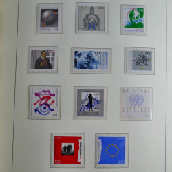 Collection timbres d'Allemagne Fédérale 1990-2007 neufs et oblitérés en album lux. Collection timbres d'Allemagne Fédérale 1990-2007 neufs et oblitérés en album lux.