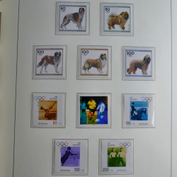 Collection timbres d'Allemagne Fédérale 1990-2007 neufs et oblitérés en album lux. Collection timbres d'Allemagne Fédérale 1990-2007 neufs et oblitérés en album lux.