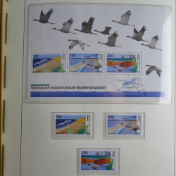 Collection timbres d'Allemagne Fédérale 1990-2007 neufs et oblitérés en album lux. Collection timbres d'Allemagne Fédérale 1990-2007 neufs et oblitérés en album lux.
