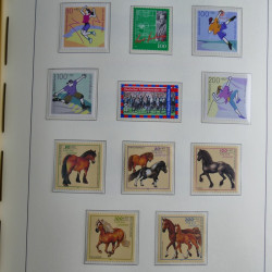 Collection timbres d'Allemagne Fédérale 1990-2007 neufs et oblitérés en album lux. Collection timbres d'Allemagne Fédérale 1990-2007 neufs et oblitérés en album lux.