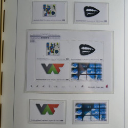 Collection timbres d'Allemagne Fédérale 1990-2007 neufs et oblitérés en album lux. Collection timbres d'Allemagne Fédérale 1990-2007 neufs et oblitérés en album lux.