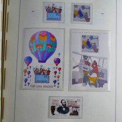 Collection timbres d'Allemagne Fédérale 1990-2007 neufs et oblitérés en album lux. Collection timbres d'Allemagne Fédérale 1990-2007 neufs et oblitérés en album lux.