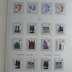 Collection timbres d'Allemagne Fédérale 1990-2007 neufs et oblitérés en album lux. Collection timbres d'Allemagne Fédérale 1990-2007 neufs et oblitérés en album lux.