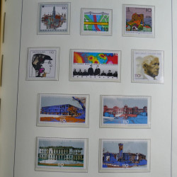Collection timbres d'Allemagne Fédérale 1990-2007 neufs et oblitérés en album lux. Collection timbres d'Allemagne Fédérale 1990-2007 neufs et oblitérés en album lux.