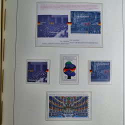 Collection timbres d'Allemagne Fédérale 1990-2007 neufs et oblitérés en album lux. Collection timbres d'Allemagne Fédérale 1990-2007 neufs et oblitérés en album lux.