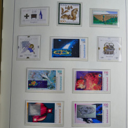 Collection timbres d'Allemagne Fédérale 1990-2007 neufs et oblitérés en album lux. Collection timbres d'Allemagne Fédérale 1990-2007 neufs et oblitérés en album lux.