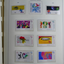 Collection timbres d'Allemagne Fédérale 1990-2007 neufs et oblitérés en album lux. Collection timbres d'Allemagne Fédérale 1990-2007 neufs et oblitérés en album lux.