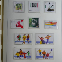 Collection timbres d'Allemagne Fédérale 1990-2007 neufs et oblitérés en album lux. Collection timbres d'Allemagne Fédérale 1990-2007 neufs et oblitérés en album lux.