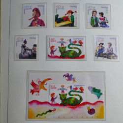 Collection timbres d'Allemagne Fédérale 1990-2007 neufs et oblitérés en album lux. Collection timbres d'Allemagne Fédérale 1990-2007 neufs et oblitérés en album lux.