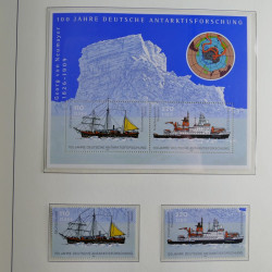 Collection timbres d'Allemagne Fédérale 1990-2007 neufs et oblitérés en album lux. Collection timbres d'Allemagne Fédérale 1990-2007 neufs et oblitérés en album lux.