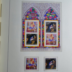 Collection timbres d'Allemagne Fédérale 1990-2007 neufs et oblitérés en album lux. Collection timbres d'Allemagne Fédérale 1990-2007 neufs et oblitérés en album lux.