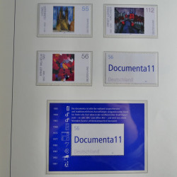 Collection timbres d'Allemagne Fédérale 1990-2007 neufs et oblitérés en album lux. Collection timbres d'Allemagne Fédérale 1990-2007 neufs et oblitérés en album lux.