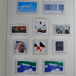 Collection timbres d'Allemagne Fédérale 1990-2007 neufs et oblitérés en album lux. Collection timbres d'Allemagne Fédérale 1990-2007 neufs et oblitérés en album lux.