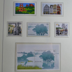 Collection timbres d'Allemagne Fédérale 1990-2007 neufs et oblitérés en album lux. Collection timbres d'Allemagne Fédérale 1990-2007 neufs et oblitérés en album lux.