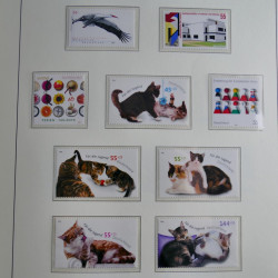 Collection timbres d'Allemagne Fédérale 1990-2007 neufs et oblitérés en album lux. Collection timbres d'Allemagne Fédérale 1990-2007 neufs et oblitérés en album lux.