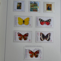 Collection timbres d'Allemagne Fédérale 1990-2007 neufs et oblitérés en album lux. Collection timbres d'Allemagne Fédérale 1990-2007 neufs et oblitérés en album lux.