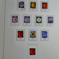 Collection timbres d'Allemagne Fédérale 1990-2007 neufs et oblitérés en album lux. Collection timbres d'Allemagne Fédérale 1990-2007 neufs et oblitérés en album lux.