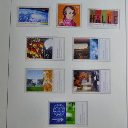 Collection timbres d'Allemagne Fédérale 1990-2007 neufs et oblitérés en album lux. Collection timbres d'Allemagne Fédérale 1990-2007 neufs et oblitérés en album lux.