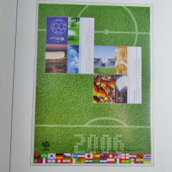 Collection timbres d'Allemagne Fédérale 1990-2007 neufs et oblitérés en album lux. Collection timbres d'Allemagne Fédérale 1990-2007 neufs et oblitérés en album lux.