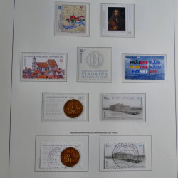 Collection timbres d'Allemagne Fédérale 1990-2007 neufs et oblitérés en album lux. Collection timbres d'Allemagne Fédérale 1990-2007 neufs et oblitérés en album lux.