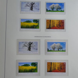 Collection timbres d'Allemagne Fédérale 1990-2007 neufs et oblitérés en album lux. Collection timbres d'Allemagne Fédérale 1990-2007 neufs et oblitérés en album lux.