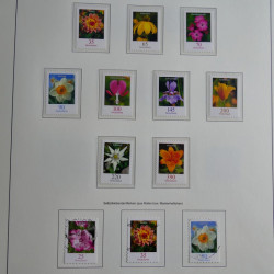 Collection timbres d'Allemagne Fédérale 1990-2007 neufs et oblitérés en album lux. Collection timbres d'Allemagne Fédérale 1990-2007 neufs et oblitérés en album lux.