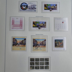Collection timbres d'Allemagne Fédérale 1990-2007 neufs et oblitérés en album lux. Collection timbres d'Allemagne Fédérale 1990-2007 neufs et oblitérés en album lux.