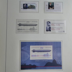 Collection timbres d'Allemagne Fédérale 1990-2007 neufs et oblitérés en album lux. Collection timbres d'Allemagne Fédérale 1990-2007 neufs et oblitérés en album lux.