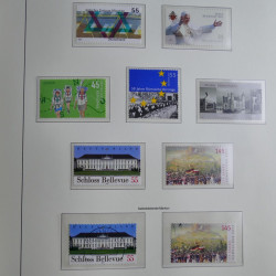 Collection timbres d'Allemagne Fédérale 1990-2007 neufs et oblitérés en album lux. Collection timbres d'Allemagne Fédérale 1990-2007 neufs et oblitérés en album lux.