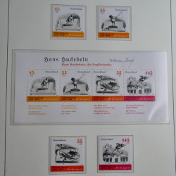 Collection timbres d'Allemagne Fédérale 1990-2007 neufs et oblitérés en album lux. Collection timbres d'Allemagne Fédérale 1990-2007 neufs et oblitérés en album lux.