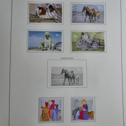 Collection timbres d'Allemagne Fédérale 1990-2007 neufs et oblitérés en album lux. Collection timbres d'Allemagne Fédérale 1990-2007 neufs et oblitérés en album lux.