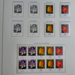 Collection timbres d'Allemagne Fédérale 1990-2007 neufs et oblitérés en album lux. Collection timbres d'Allemagne Fédérale 1990-2007 neufs et oblitérés en album lux.