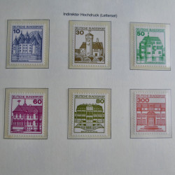 Collection timbres d'Allemagne Fédérale 1949-1989 neufs et oblitérés en album lux. Collection timbres d'Allemagne Fédérale 1949-1989 neufs et oblitérés en album lux.