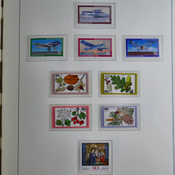 Collection timbres d'Allemagne Fédérale 1949-1989 neufs et oblitérés en album lux. Collection timbres d'Allemagne Fédérale 1949-1989 neufs et oblitérés en album lux.