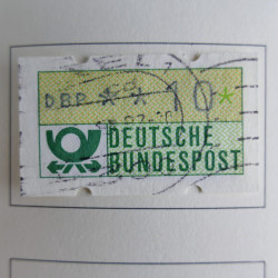 Collection timbres d'Allemagne Fédérale 1949-1989 neufs et oblitérés en album lux. Collection timbres d'Allemagne Fédérale 1949-1989 neufs et oblitérés en album lux.
