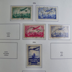 Collection timbres de France 1849-1966 neufs et oblitérés en album lux. Collection timbres de France 1849-1966 neufs et oblitérés en album lux.