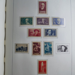 Collection timbres de France 1849-1966 neufs et oblitérés en album lux. Collection timbres de France 1849-1966 neufs et oblitérés en album lux.