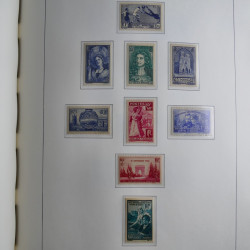 Collection timbres de France 1849-1966 neufs et oblitérés en album lux. Collection timbres de France 1849-1966 neufs et oblitérés en album lux.