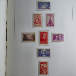 Collection timbres de France 1849-1966 neufs et oblitérés en album lux. Collection timbres de France 1849-1966 neufs et oblitérés en album lux.