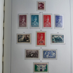 Collection timbres de France 1849-1966 neufs et oblitérés en album lux. Collection timbres de France 1849-1966 neufs et oblitérés en album lux.