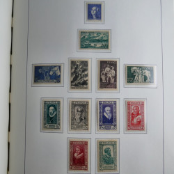 Collection timbres de France 1849-1966 neufs et oblitérés en album lux. Collection timbres de France 1849-1966 neufs et oblitérés en album lux.