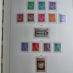 Collection timbres de France 1849-1966 neufs et oblitérés en album lux. Collection timbres de France 1849-1966 neufs et oblitérés en album lux.