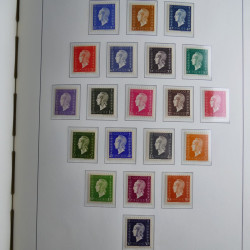Collection timbres de France 1849-1966 neufs et oblitérés en album lux. Collection timbres de France 1849-1966 neufs et oblitérés en album lux.