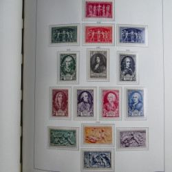 Collection timbres de France 1849-1966 neufs et oblitérés en album lux. Collection timbres de France 1849-1966 neufs et oblitérés en album lux.